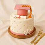 Pink Vanilla Cake For Girl