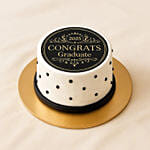 Royal Graduation Congrats Cake