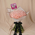 Tender Carnation Touch With Arabic Love Topper