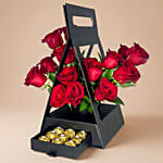 Hut Shaped Box With Rocher