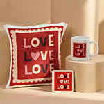 Printed Love Gift Combo Set
