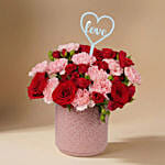 Pure Valentine Perfection With Topper