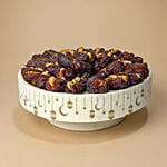 Stuffed Nut Dates In A Vase