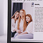 Heartfelt Words Frame for Mom