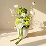 Verdant Grace Flower Vase