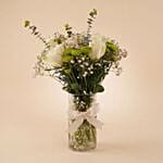 Whispering Ivory Garden Arrangement