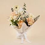 A bouquet of roses With blessed wishes