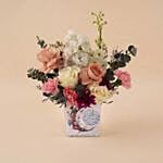Vibrant Floral Arrangement Eid Gift