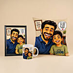 Personalized Father’s Day Frame & Mug Duo