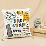 Reserved Seating for Dad Gift Set