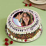 Anniversary Special Photo Cake- Pineapple 2 Kg