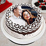 Delightful Designer Photo Cake- Butterscotch 2 Kg Eggless