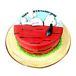 Snoopy Cake