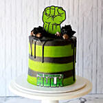 Avengers Hulk Vanilla Cake- 2.5 Kg