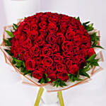 100 Red Rose Bouquet