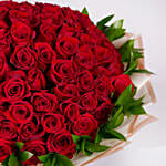 100 Red Rose Bouquet