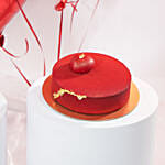 كومبو بوكيه عيد الحب و بالونات قلوب