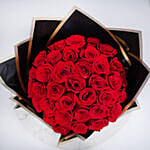 50 Red Roses Designer Bouquet