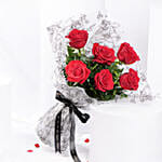 6 Red Roses Bunch