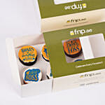 A Sweet Celebration for the Best Boss Vanilla Cupcake