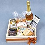 Appetizing Cheese and Friends Tray