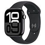 Apple Watch Series 10 46mm Sports Band Jet Black