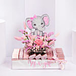 Baby Girl Chocolates Tray