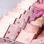 Baby Girl Chocolates Tray