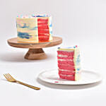 كيكة تحديد جنس المولود بنت واحد كيلو نكهة فانيلا