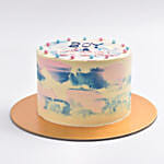 كيكة تحديد جنس المولود بنت واحد كيلو نكهة فانيلا