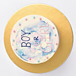 كيكة تحديد جنس المولود بنت واحد كيلو نكهة فانيلا