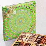 Bateel Filled Dates and Biscuits Diwali Rangoli Collection Extra Large