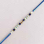 Beads of Bond Blue Rakhi N Rasgulla
