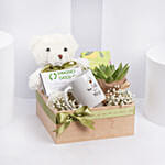 بوكس هدايا شخصية مع دمية تيدي بير وكوب