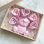 Bear Rose Soap Bouquet