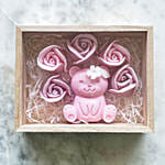 Bear Rose Soap Bouquet