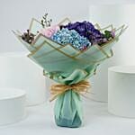 Beautiful 4 Colour Hydrangea Bouquet