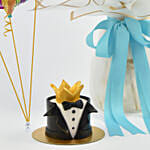 Best men Mono cake Combo