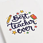 هدايا يوم المعلم - دفتر ملاحظات مطبوع مسبقاً