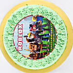 Birthday Celebration Roblox Chocolate Cake 4 Portion