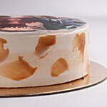 Birthday Special Caramel Photo Cake 1.5 Kg