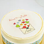 Birthday Wishes Engraved Cake One Kg