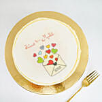 Birthday Wishes Engraved Cake One Kg