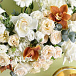 Birthday Wishes Grand Box with Gold Cake