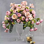 Bloom Couture With Chocolate Platter