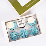 Blossoms of Celebration Chocolate Cupcake