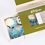 Blossoms of Celebration Chocolate Cupcake