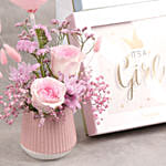 Bostani Chocolates Big Twins Birth with Flower