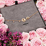 Box Of Delicate Beauty Cerruti 1881 Bracelet And Flowers