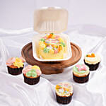 Bunny Bliss Bento Cake